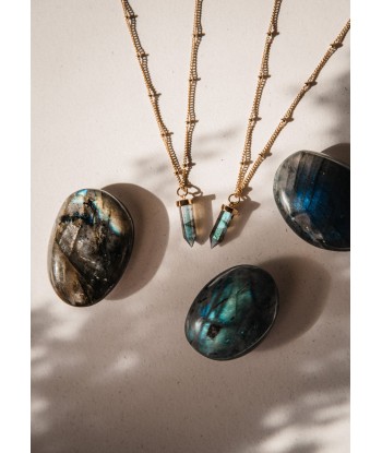 Collier Labradorite - Cristal prix