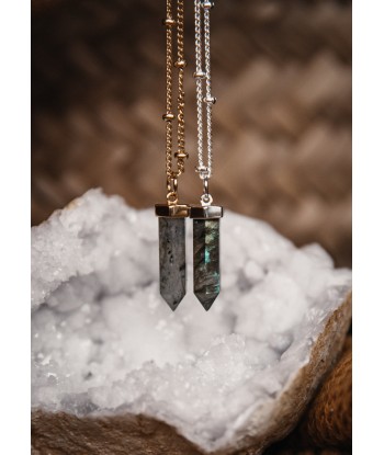 Collier Labradorite - Cristal prix