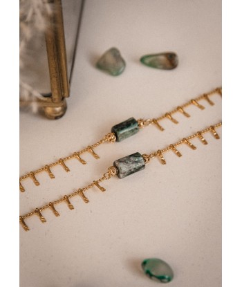 Collier Fuchsite - Cristal de fée Les magasins à Paris et en Île-de-France