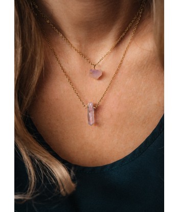 Collier pointe de Quartz Aura - Magie s'inspire de l'anatomie humaine