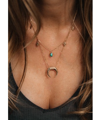 Collier pampilles Amazonite - Voix du Cœur online