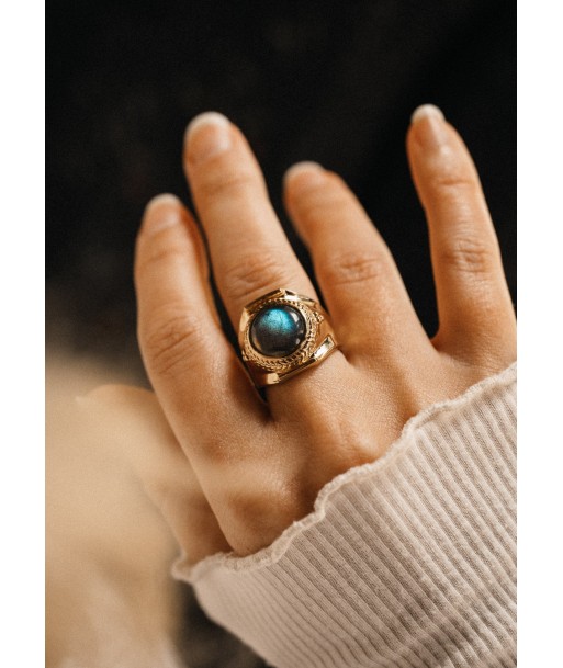 Bague Labradorite Bohème - Lumière Céleste Toutes les collections ici