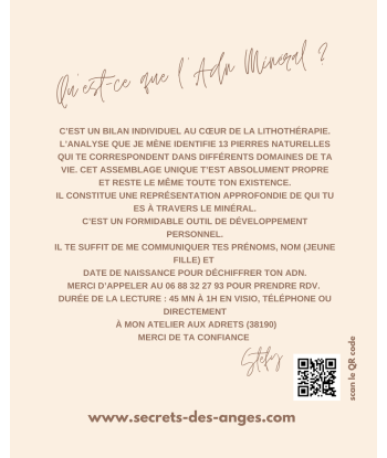 Consultation d'ADN Minéral Paris Déstockage Promo