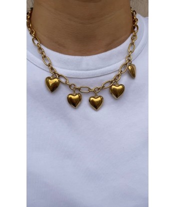 Multi heart necklace hantent personnes