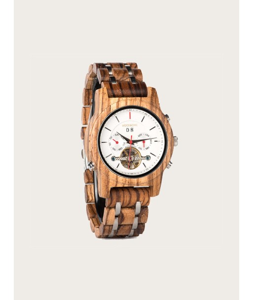 Montre en Bois Homme Mécanique - Notro Voir les baskets