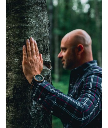 Montre en Bois Homme Mécanique - Ulmo la livraison gratuite