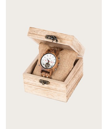 Montre en Bois Femme Mécanique - Platane destockage