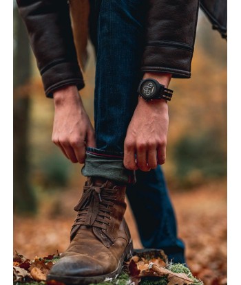 Montre en Bois Homme à Quartz - Acacia Comparez plus de prix