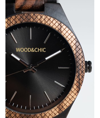 Montre en Bois Homme à Quartz - Agave Véritable concentré