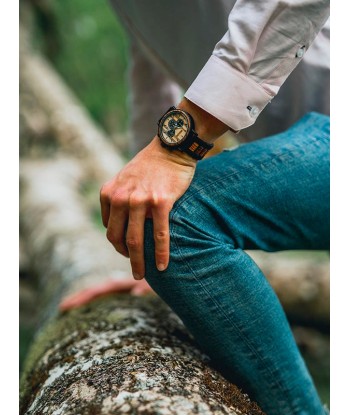 Montre en Bois Homme à Quartz - Viorne de la marque