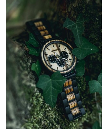 Montre en Bois Homme à Quartz - Viorne de la marque