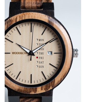 Montre en Bois Homme à Quartz - Rosa Canina 2 - 3 jours ouvrés.