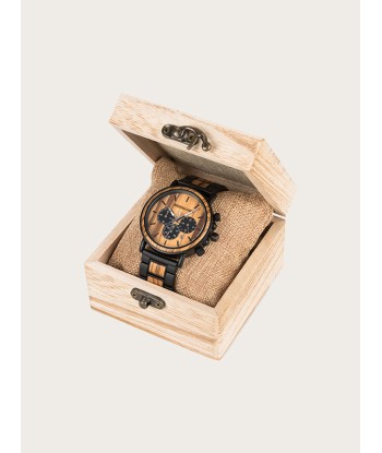 Montre en Bois Homme à Quartz - Viorne de la marque