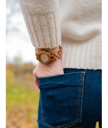 Montre en Bois Femme à Quartz - Yucca à prix réduit toute l'année