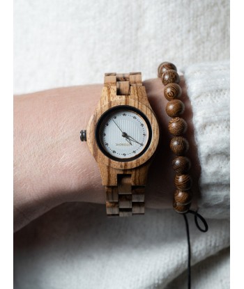 Montre en Bois Femme à Quartz - Yucca à prix réduit toute l'année