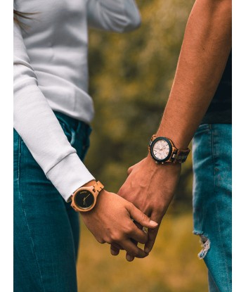 Montre en Bois Femme à Quartz - Teck store