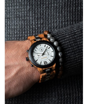 Montre en Bois Homme à Quartz - Badi Venez acheter