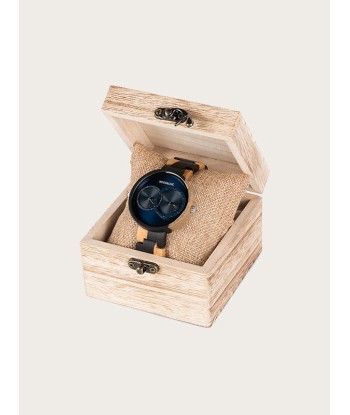 Montre en Bois Homme à Quartz - Oken destockage