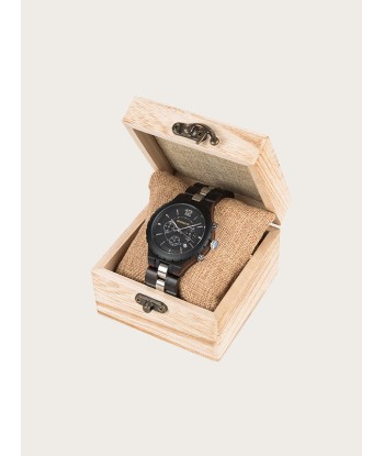 Montre en Bois Homme à Quartz - Théier en ligne