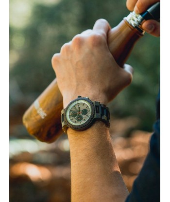 Montre en Bois Homme à Quartz - Acajou commande en ligne