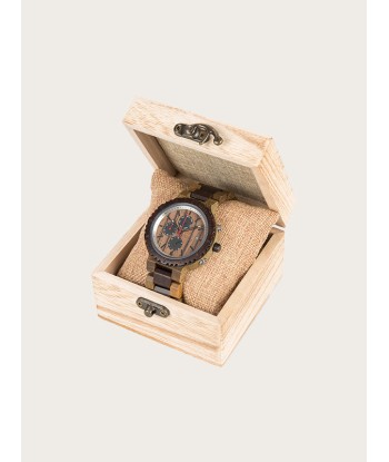 Montre en Bois Homme à Quartz - Acajou commande en ligne