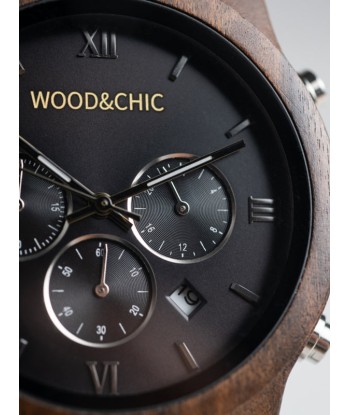 Montre en Bois Homme à Quartz - Longanier 2023