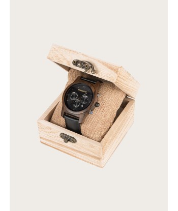 Montre en Bois Homme à Quartz - Longanier 2023