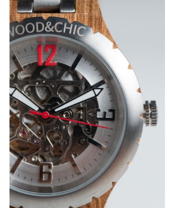 Montre en Bois Homme Automatique - Nopal store