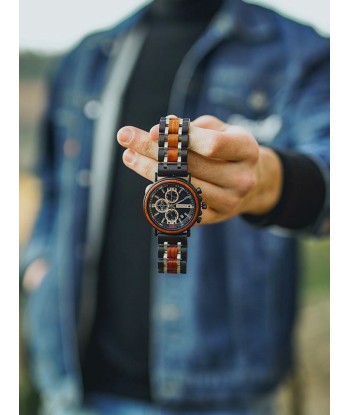 Montre en Bois Homme à Quartz - Acerola de France