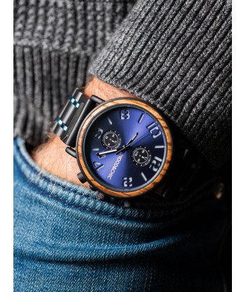 Montre en Bois Homme à Quartz - Amorpha Véritable concentré