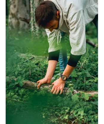 Montre en Bois Homme à Quartz - Vigne plus qu'un jeu 