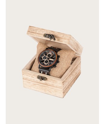 Montre en Bois Homme à Quartz - Acerola de France