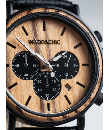 Montre en Bois Homme à Quartz - Vigne plus qu'un jeu 