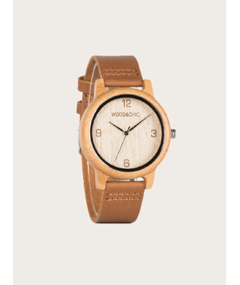 Montre en Bois Homme à Quartz - Argousier en stock