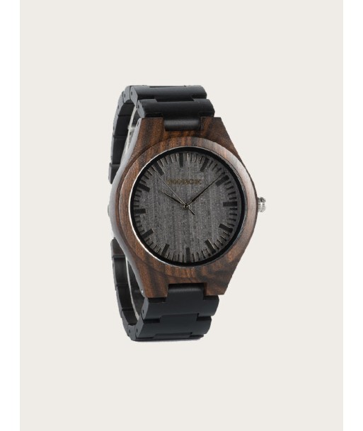 Montre en Bois Homme à Quartz - Continus de pas cher