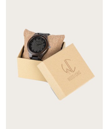 Montre en Bois Homme à Quartz - Continus de pas cher