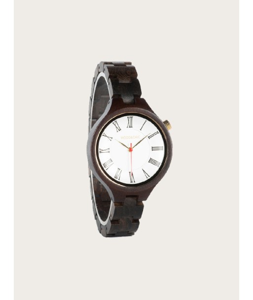 Montre en Bois Femme à Quartz - Bergamotte en linge