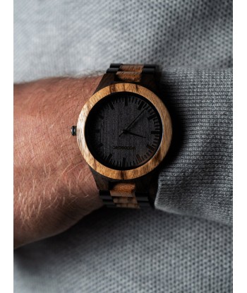 Montre en Bois Homme à Quartz - Kalmia en stock