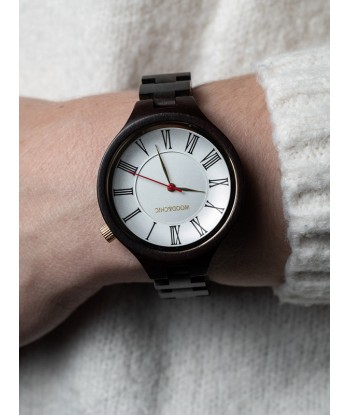 Montre en Bois Femme à Quartz - Bergamotte en linge