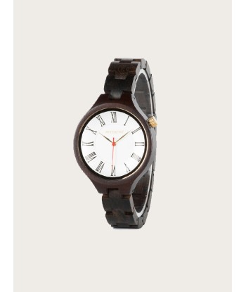 Montre en Bois Femme à Quartz - Bergamotte en linge