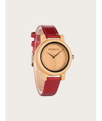 Montre en Bois Femme à Quartz - Limba Véritable concentré