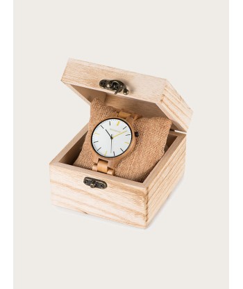 Montre en Bois Homme à Quartz - Zelkova pas cher