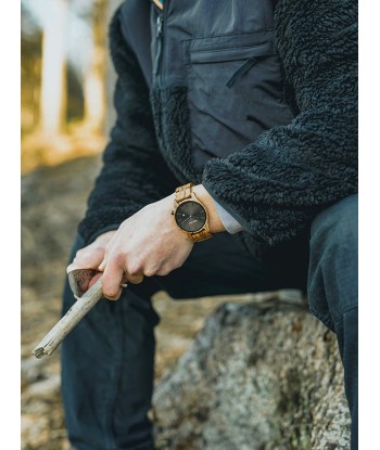 Montre en Bois Homme à Quartz - Pieris france