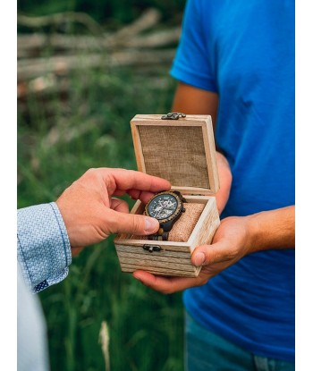 Montre en Bois Homme Mécanique - Pacanier de l' environnement