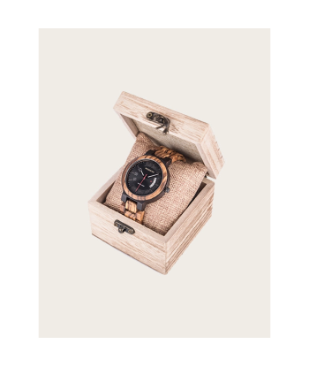 Montre en Bois Homme à Quartz - Tasmannia pas chere