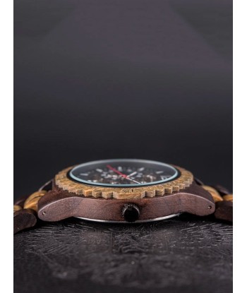 Montre en Bois Homme Mécanique - Pacanier de l' environnement