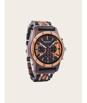 Montre en Bois Homme à Quartz - Madrone pas cheres