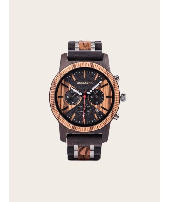 Montre en Bois Homme à Quartz - Madrone pas cheres