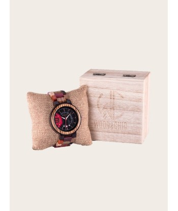 Montre en Bois Homme à Quartz - Vernis france