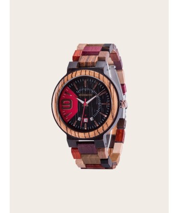 Montre en Bois Homme à Quartz - Vernis france